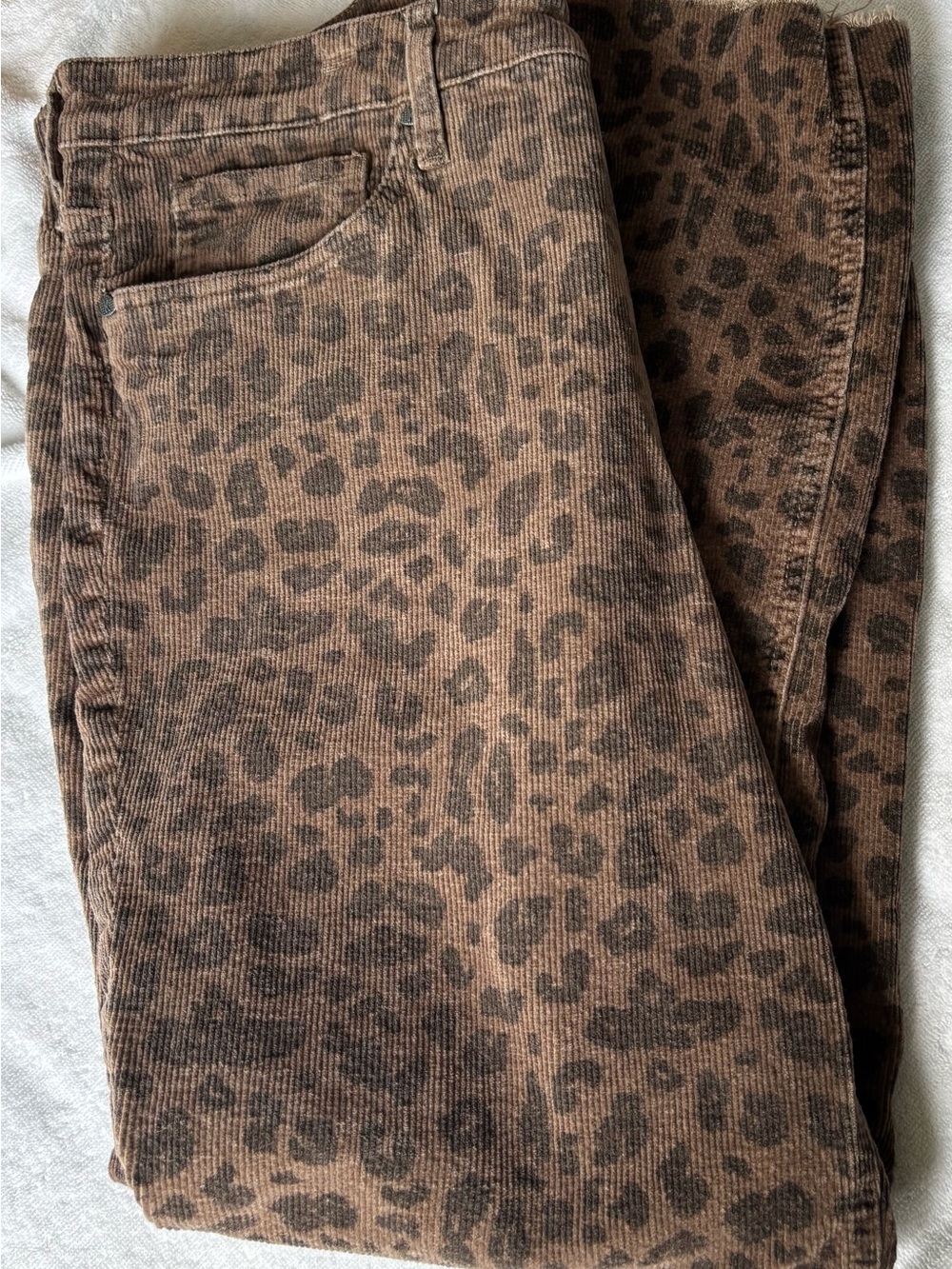 Kut from the Kloth Rachael Brown Leopard-Print Mom Jeans 14 women’s - Picture 2 of 6